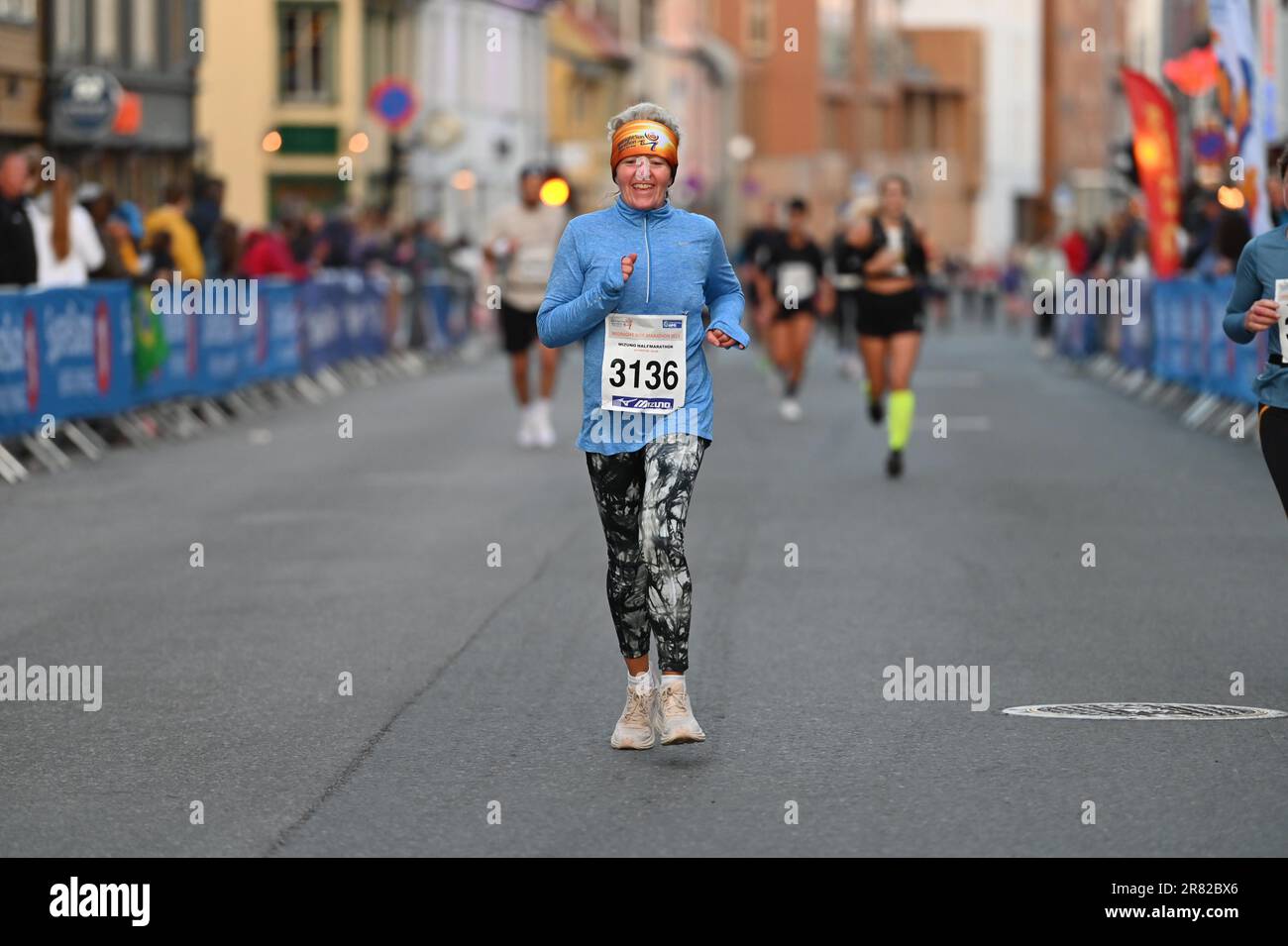 midnight sun marathon in Tromsa¸ / midnight sun marathon in Tromso -  Tromsa¸, Norway, 20/06/2015, Stock Photo, Picture And Rights Managed Image.  Pic. VIG-5511200