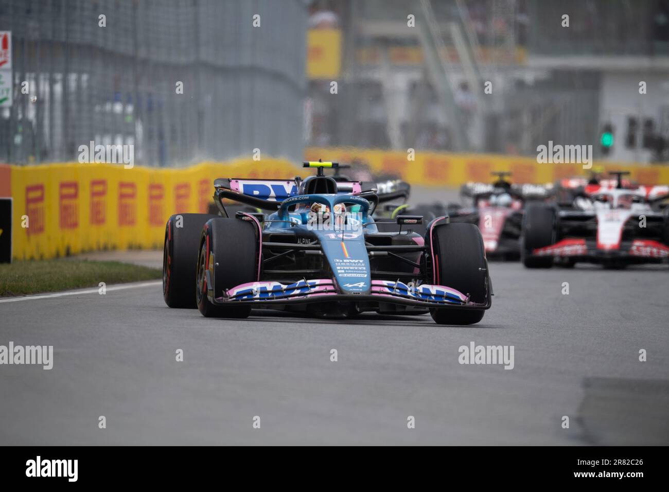Montreal, Canada. 18th June, 2023. Pierre Gasly (FRA) Alpine F1 Team A523. Formula 1 World Championship, Rd 9, Canadian Grand Prix, Sunday 18th June 2023
