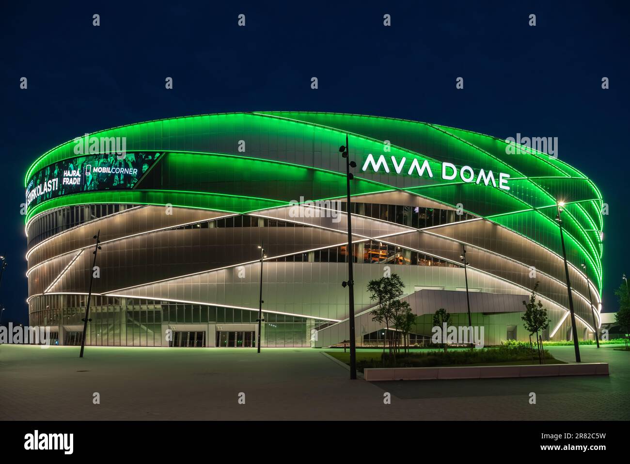 Budapest, Hungary May 20, 2023. MVM Dome in Budapest, Hungary. Also
