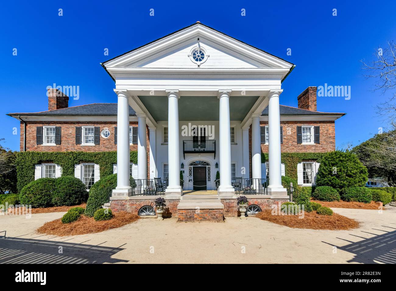 Boone Hall Plantation in Mount Pleasant, South Carolina. The plantation