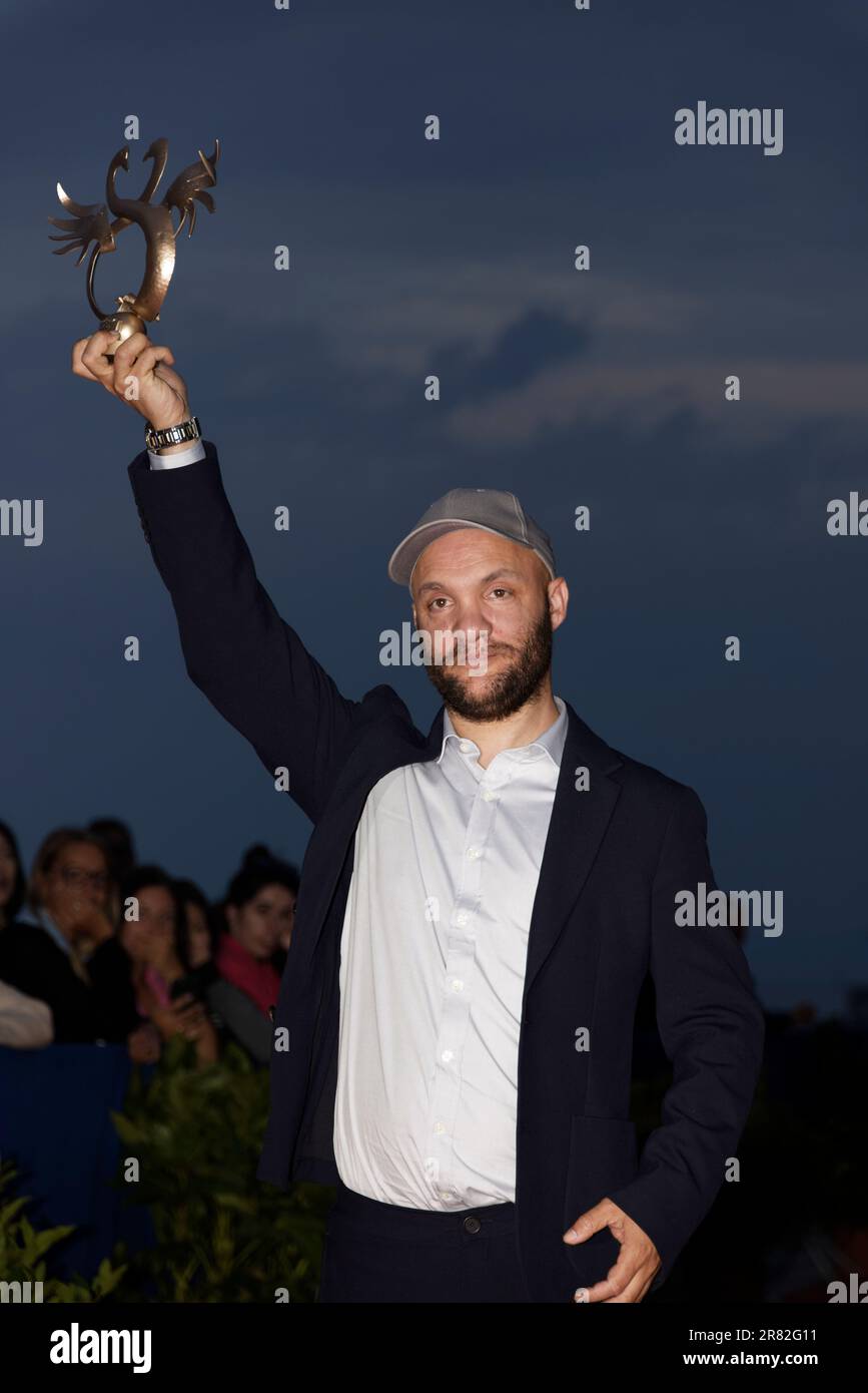 Cabourg, France. 17th June, 2023. JeanBaptiste Durand winner of the