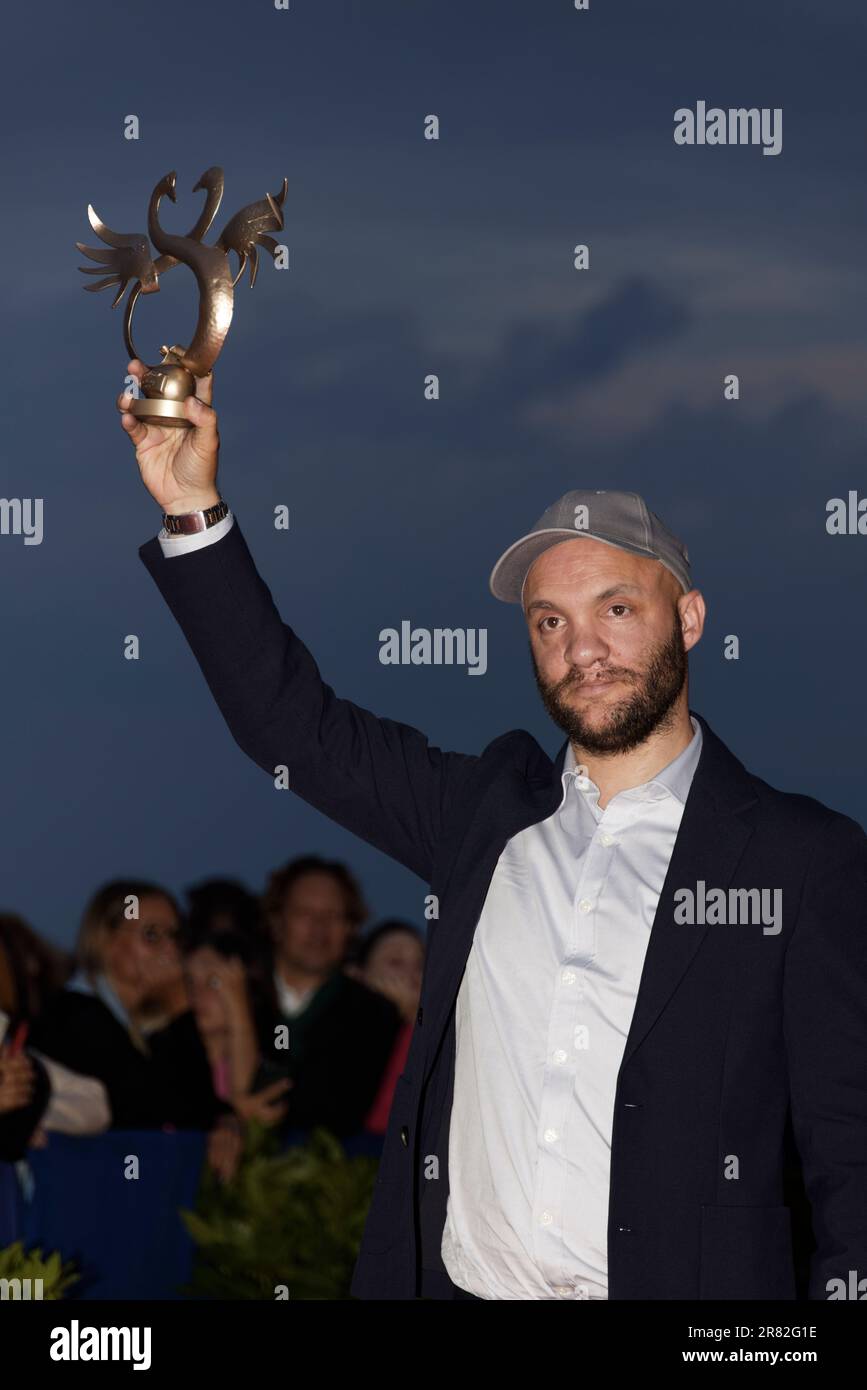 Cabourg, France. 17th June, 2023. JeanBaptiste Durand winner of the