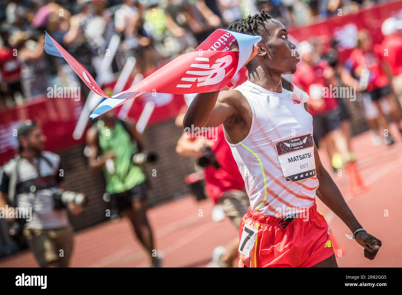 June 18, 2023 Tinoda Matsatsa wins the Boys 800 Meter Run Championship