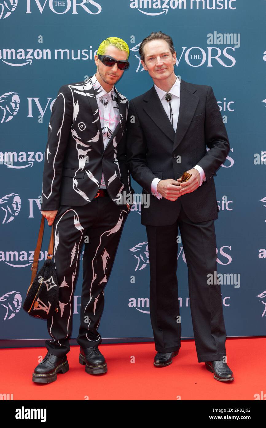 Guests arrive at The IVORS at Grosvenor House Hotel Featuring: ABSOLUTE, Dan Gillespie Sells Where: London, United Kingdom When: 18 May 2023 Credit: Phil Lewis/WENN Stock Photo