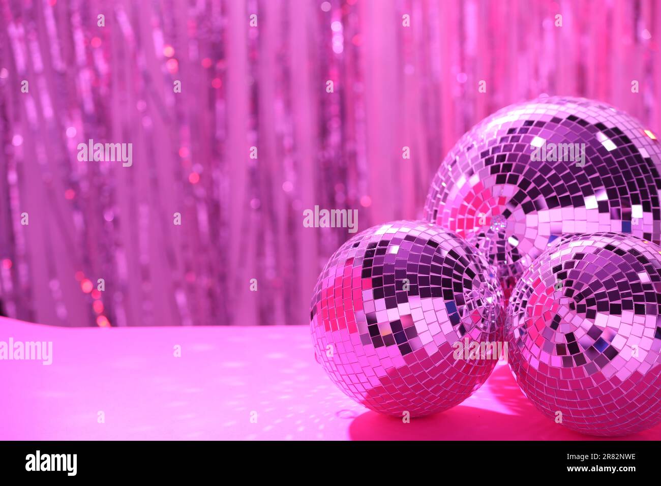 Sparkling Pink Disco Ball Isolated Stock Illustration - Download