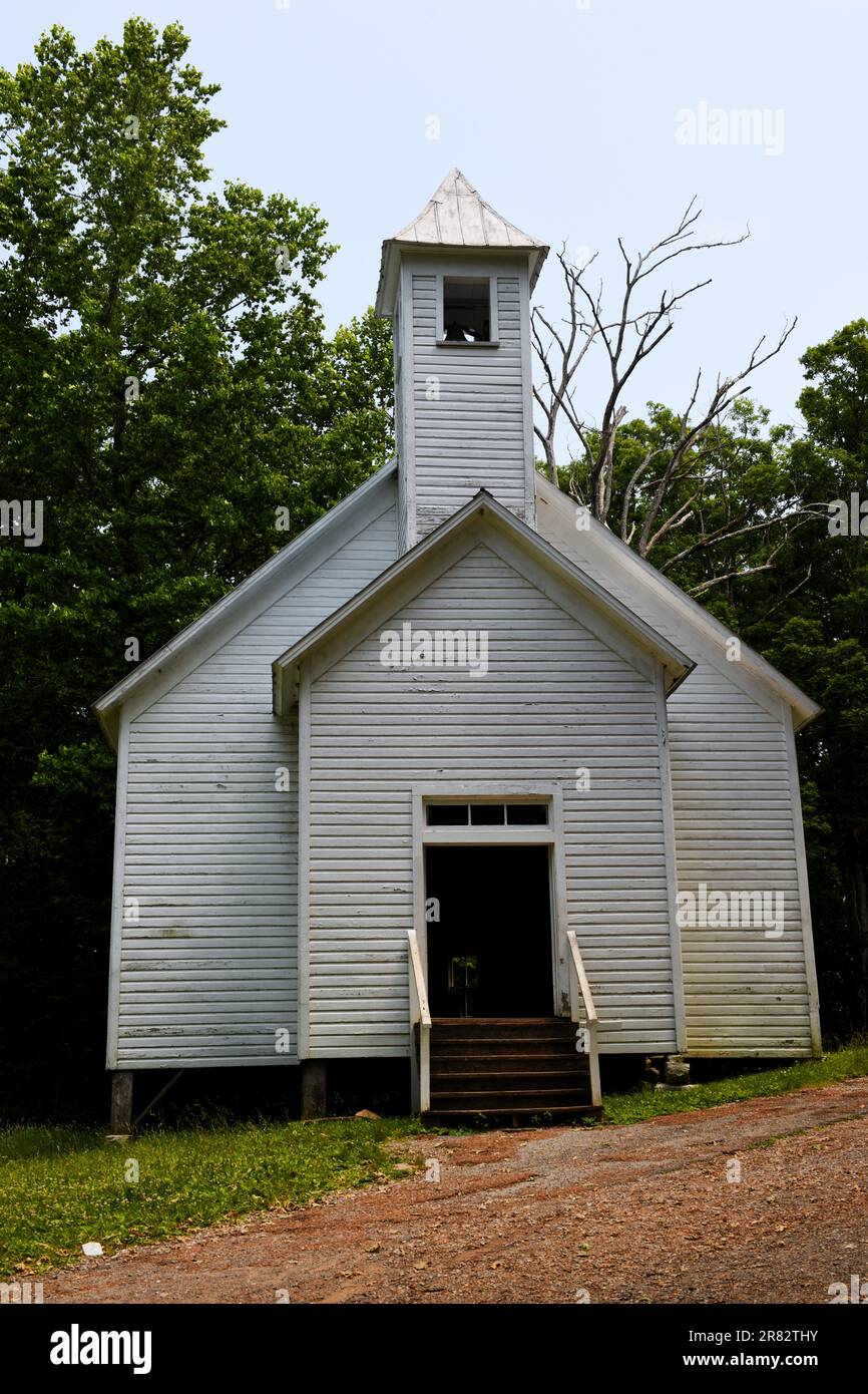 The Cades Cove Missionary Baptist Church Stock Photo - Alamy