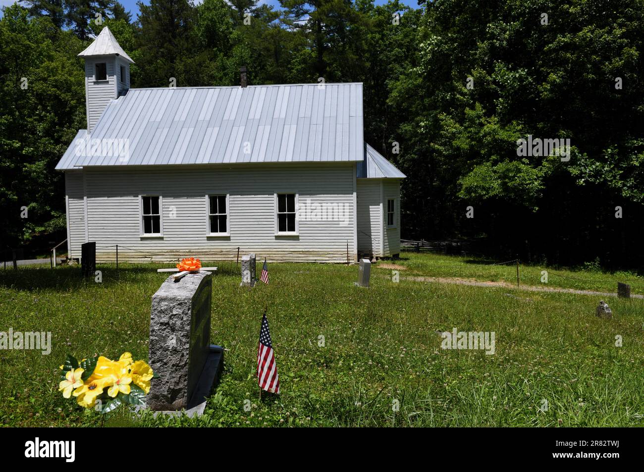 The Cades Cove Missionary Baptist Church Stock Photo Alamy