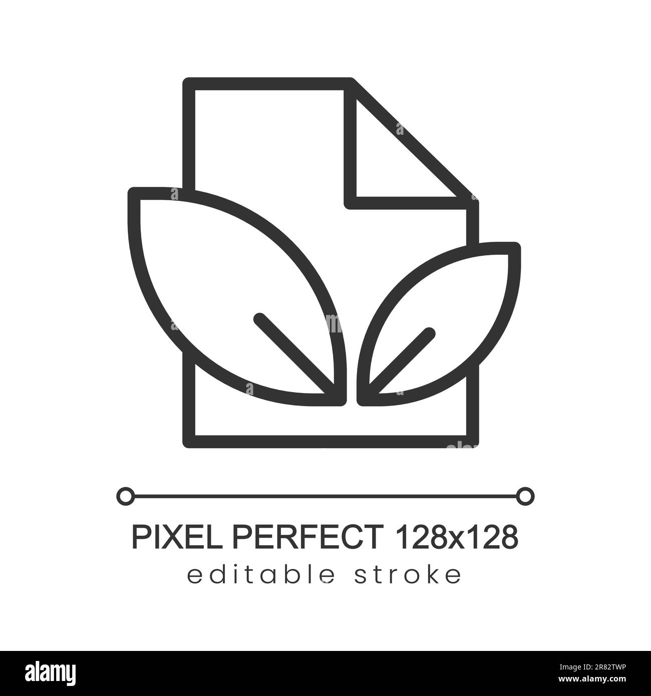 Eco house pixel perfect linear icon Stock Vector Image & Art - Alamy