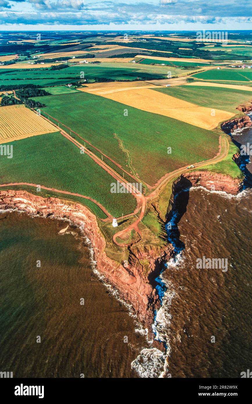 Aerial images of Prince Edward Island, PEI, Canada Stock Photo Alamy