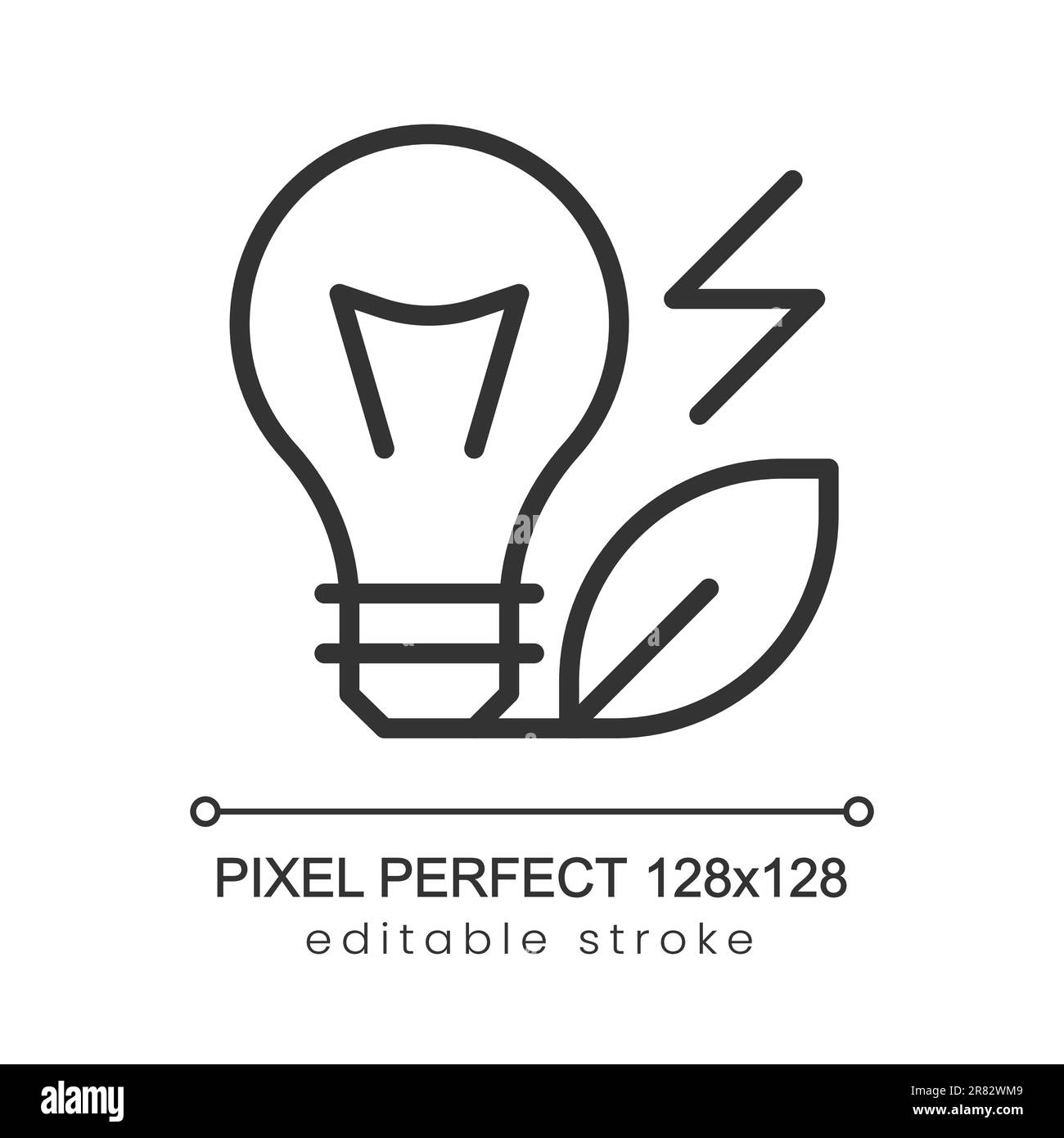 Hydroelectric station pixel perfect linear icon Stock Vector Image ...