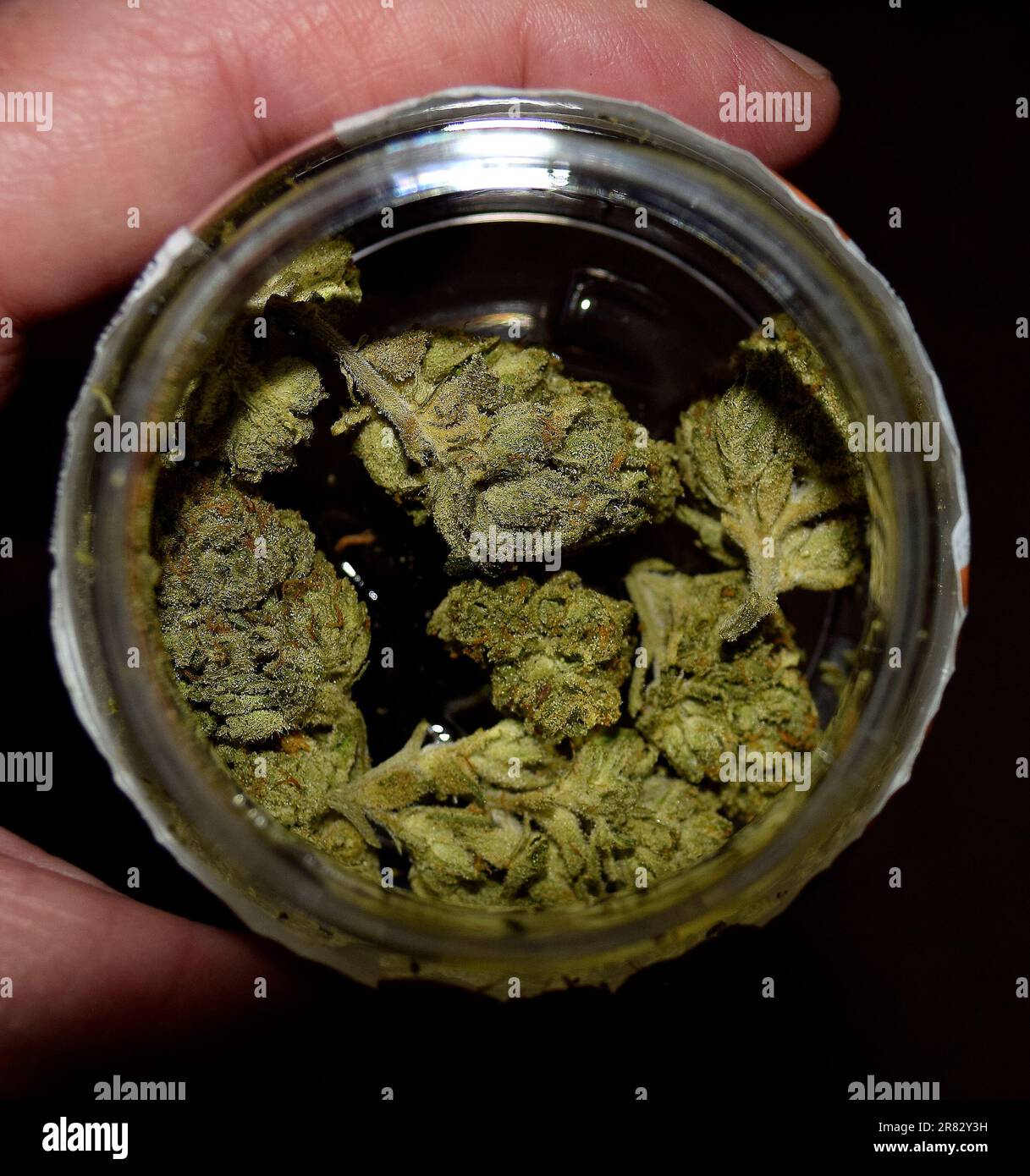 marijuana legally for sale in California Stock Photo