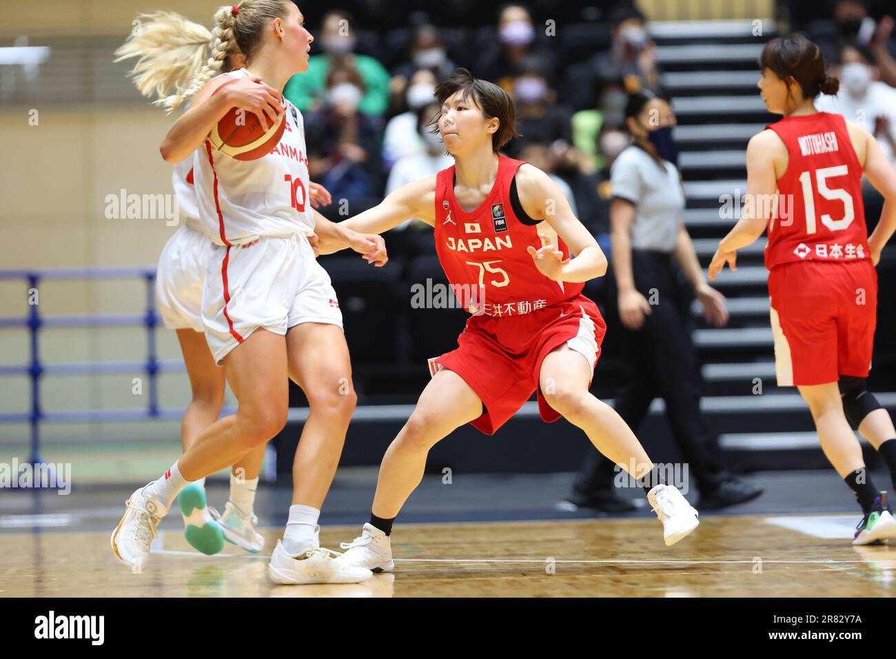Gunma, Japan. 16th June, 2023. Nanako Todo (JPN) Basketball : International  friendly game between Japan - Denmark at Takasaki Arena in Gunma, Japan .  Credit: YUTAKAAFLO SPORTAlamy Live News Stock Photo - Alamy