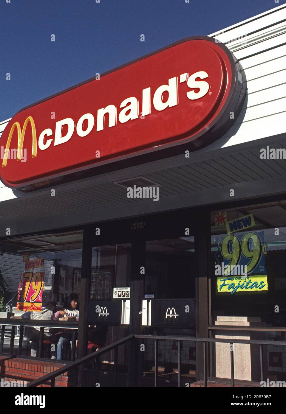 McDonald's fast food restaurant on Mission Street in San Francisco