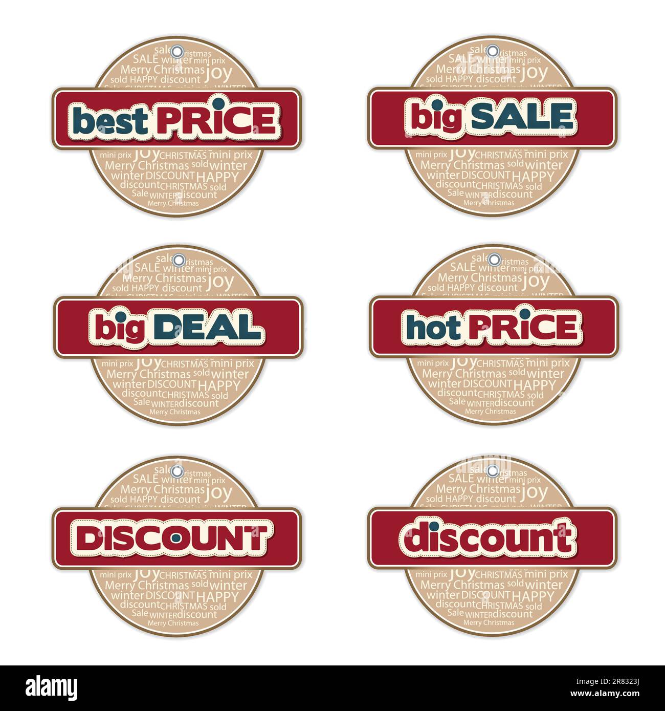 promotional labels set Stock Vector Image & Art - Alamy