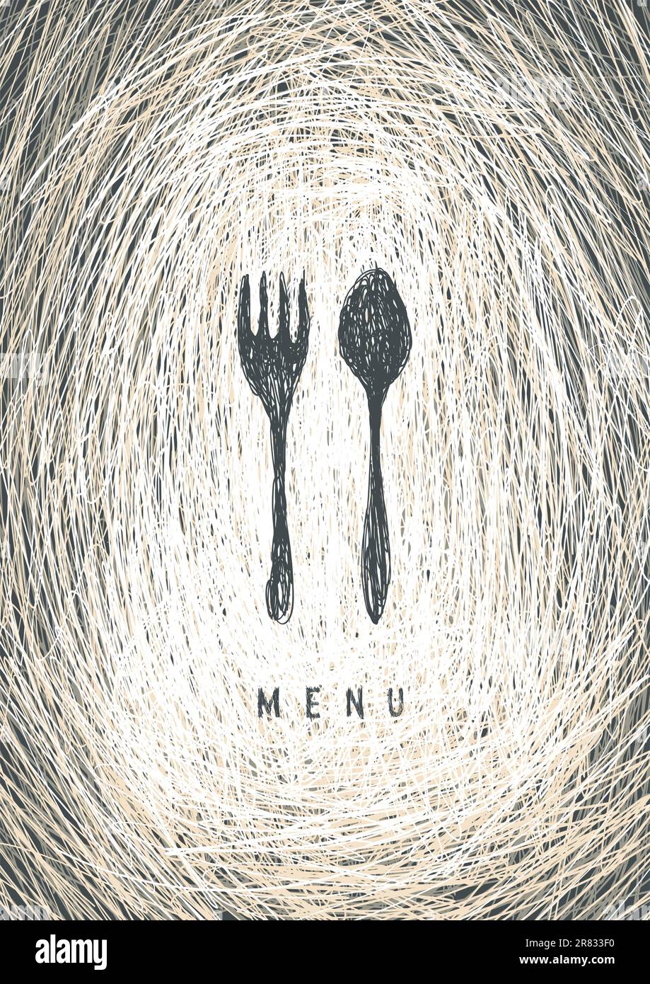 art-restaurant-menu-concept-design-vector-stock-vector-image-art-alamy