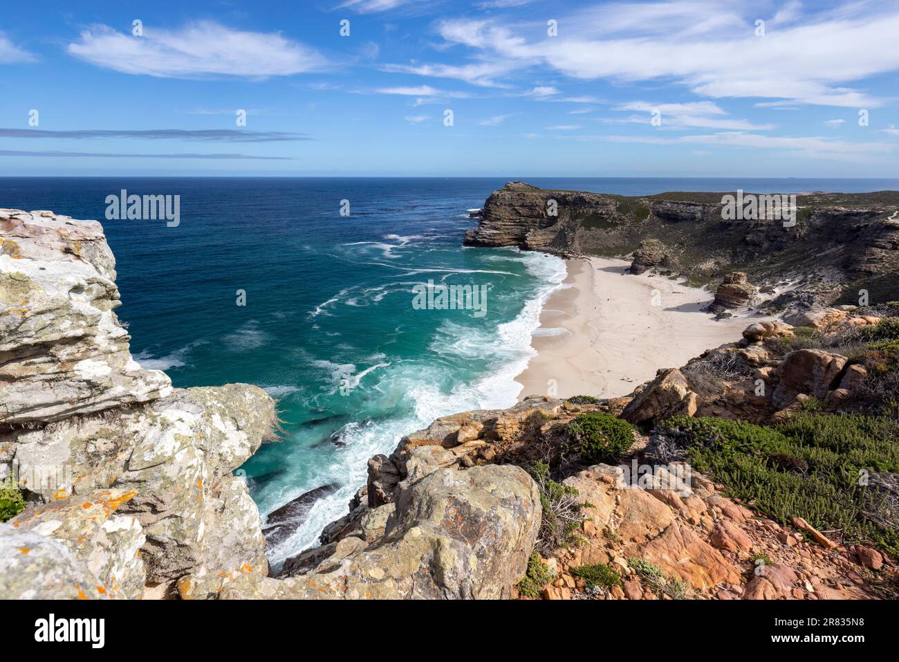 Dias Beach at the Cape of Good Hope - near Cape Town, South Africa Stock Photo