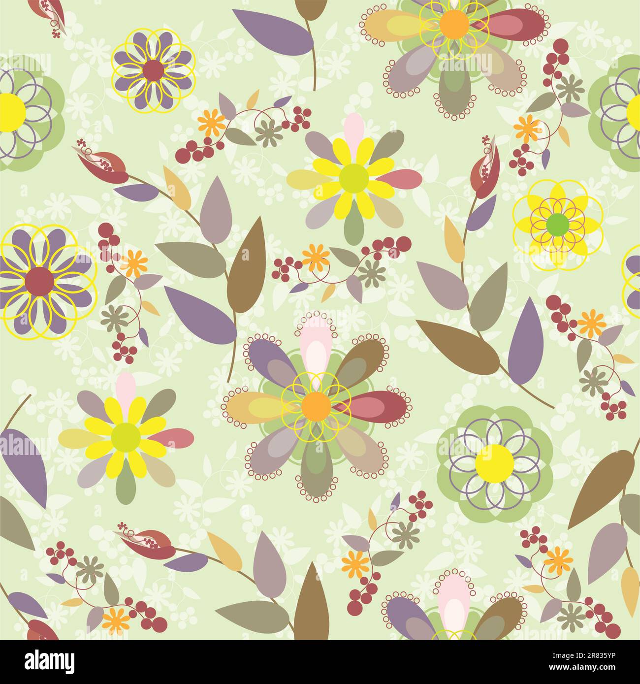 fresh summer seamless background Stock Vector Image & Art - Alamy
