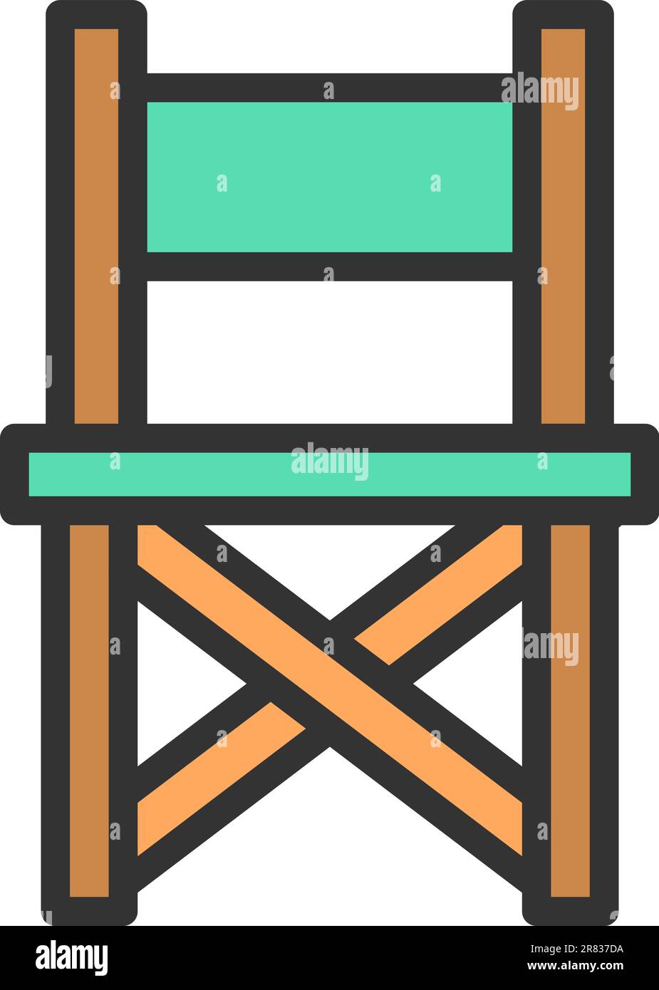 Camp Chair icon vector image Stock Vector Image & Art - Alamy