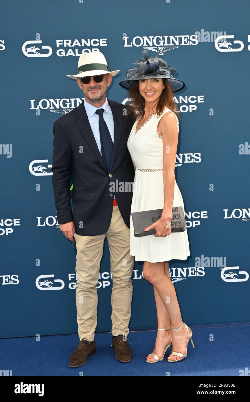 Chantilly France. 18th June 2023. Guests attending the Prix de