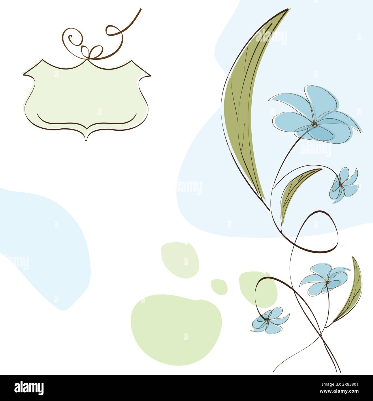 vector floral background Stock Vector Image & Art - Alamy
