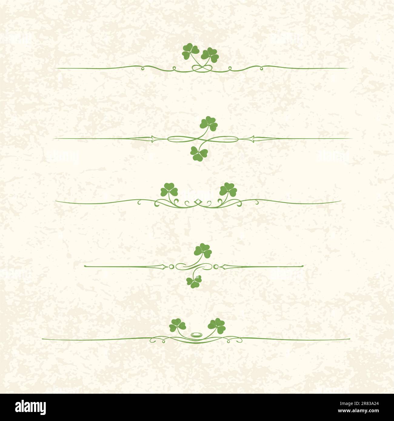 Design Elements For St. Patrick's Day. EPS10 Stock Vector