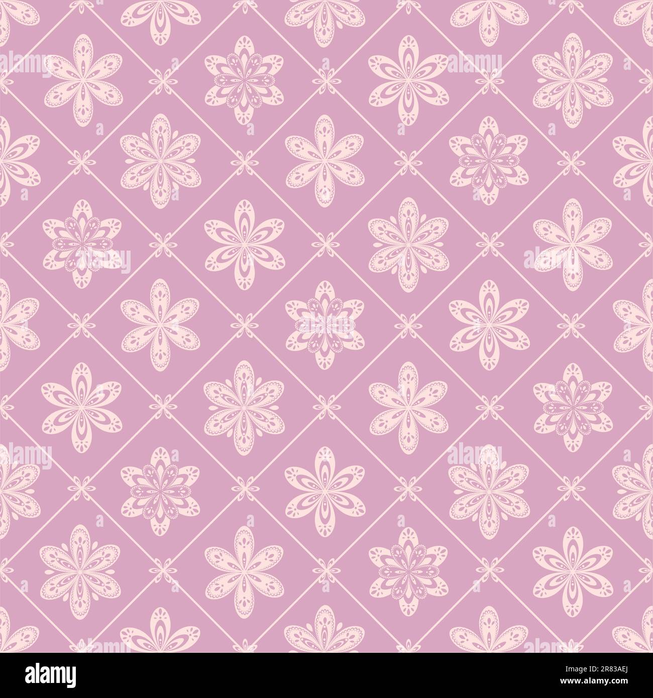 delicate floral seamless pattern Stock Vector