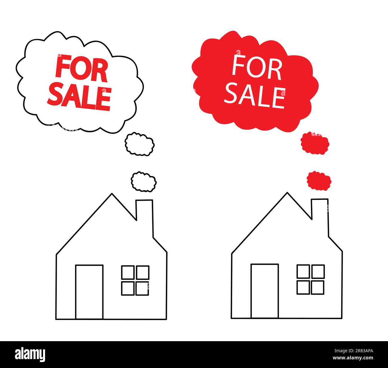 Photograph of first house Stock Vector Images Alamy