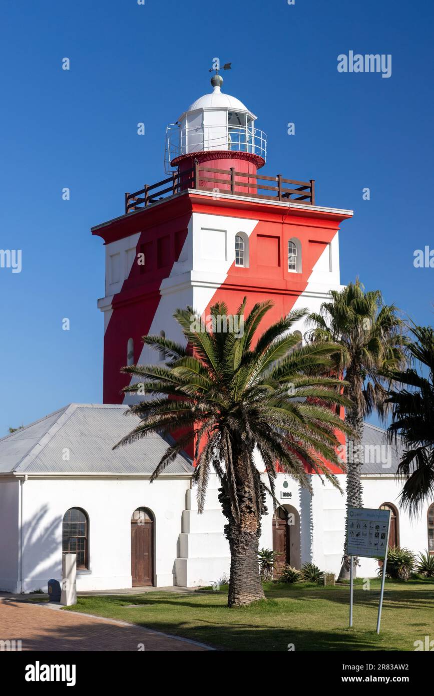 Green Point Lighthouse - Cape Town, South Africa Stock Photo