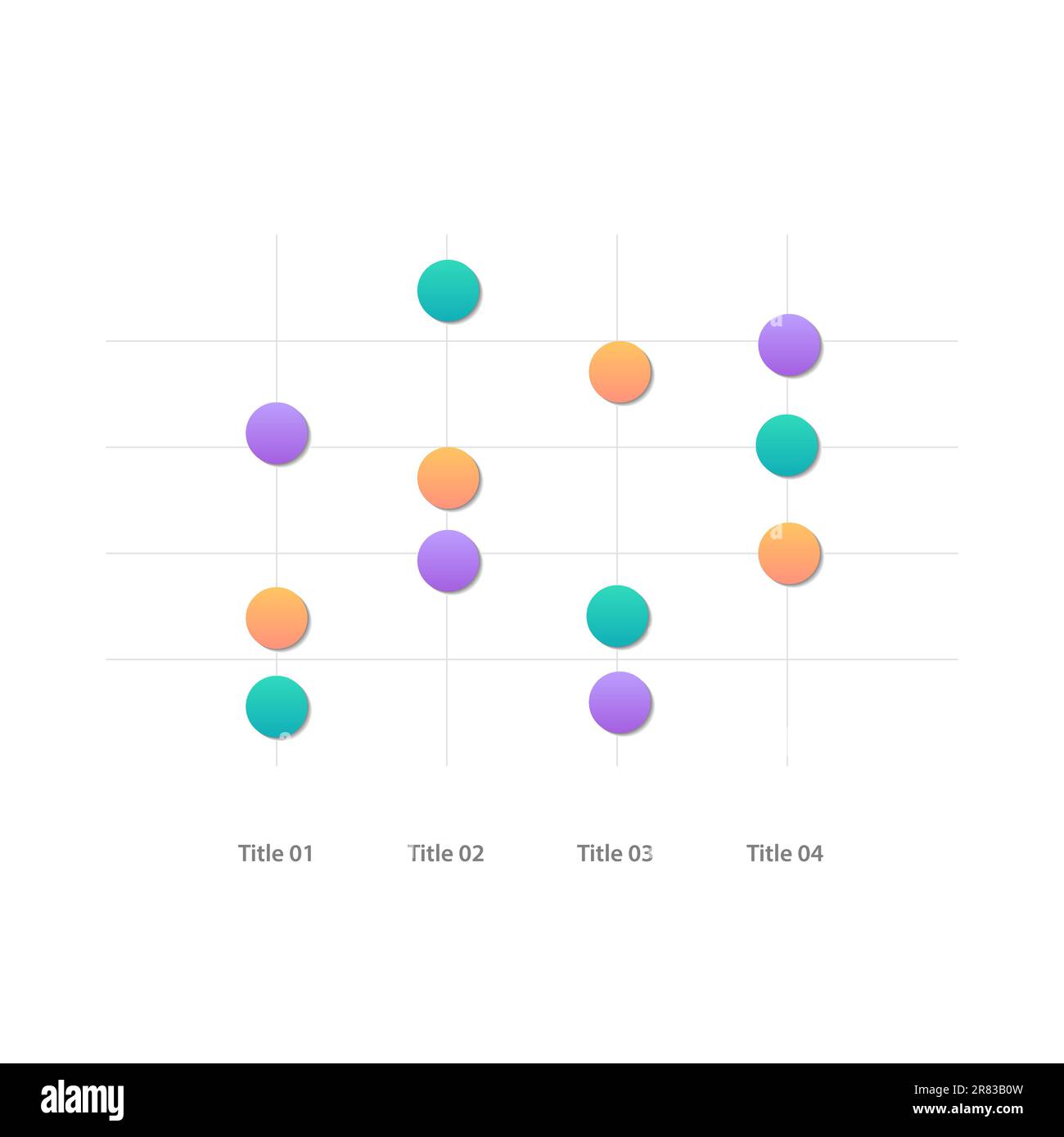 Scatter plot infographic chart design template Stock Vector Image & Art ...