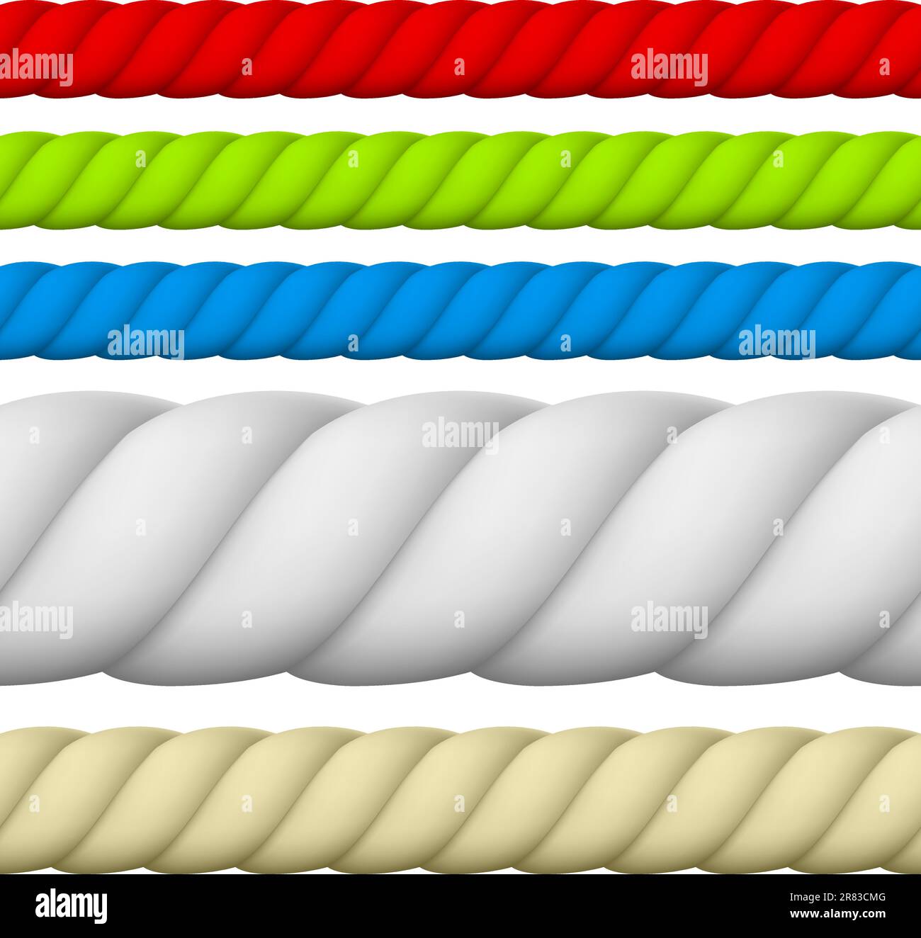 Illustration of Different size and color Rope Stock Vector Image & Art