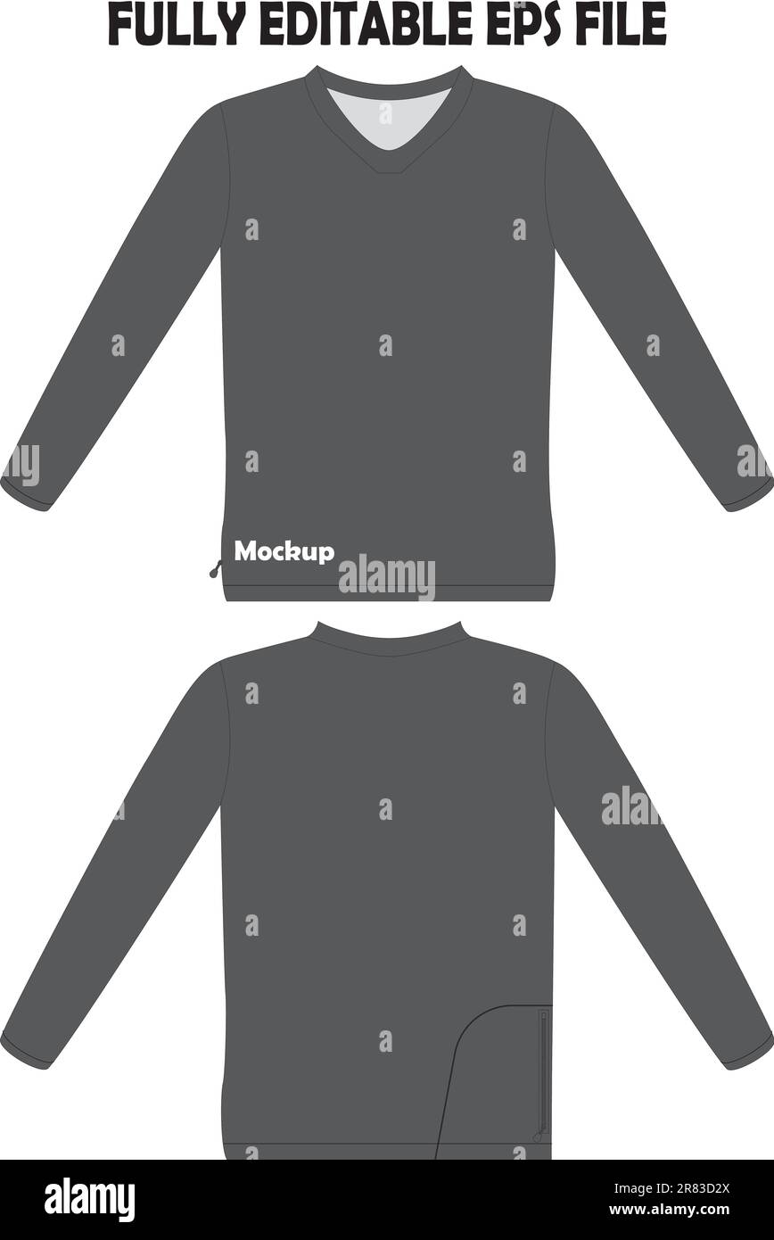 Cycling Jersey Mock ups Stock Vector