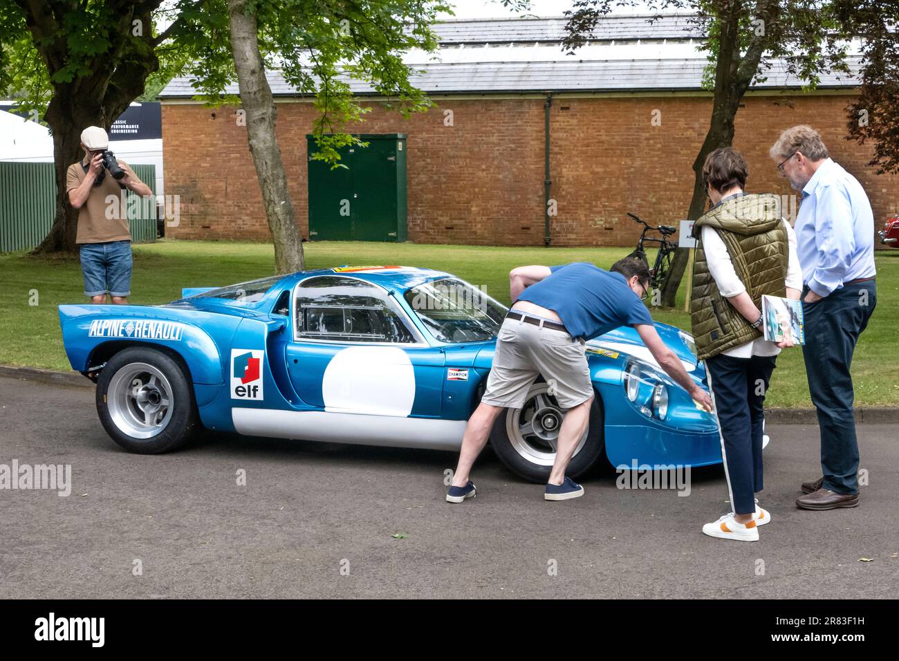 Flywheel event at Bicester Heritage 2023 Stock Photo Alamy