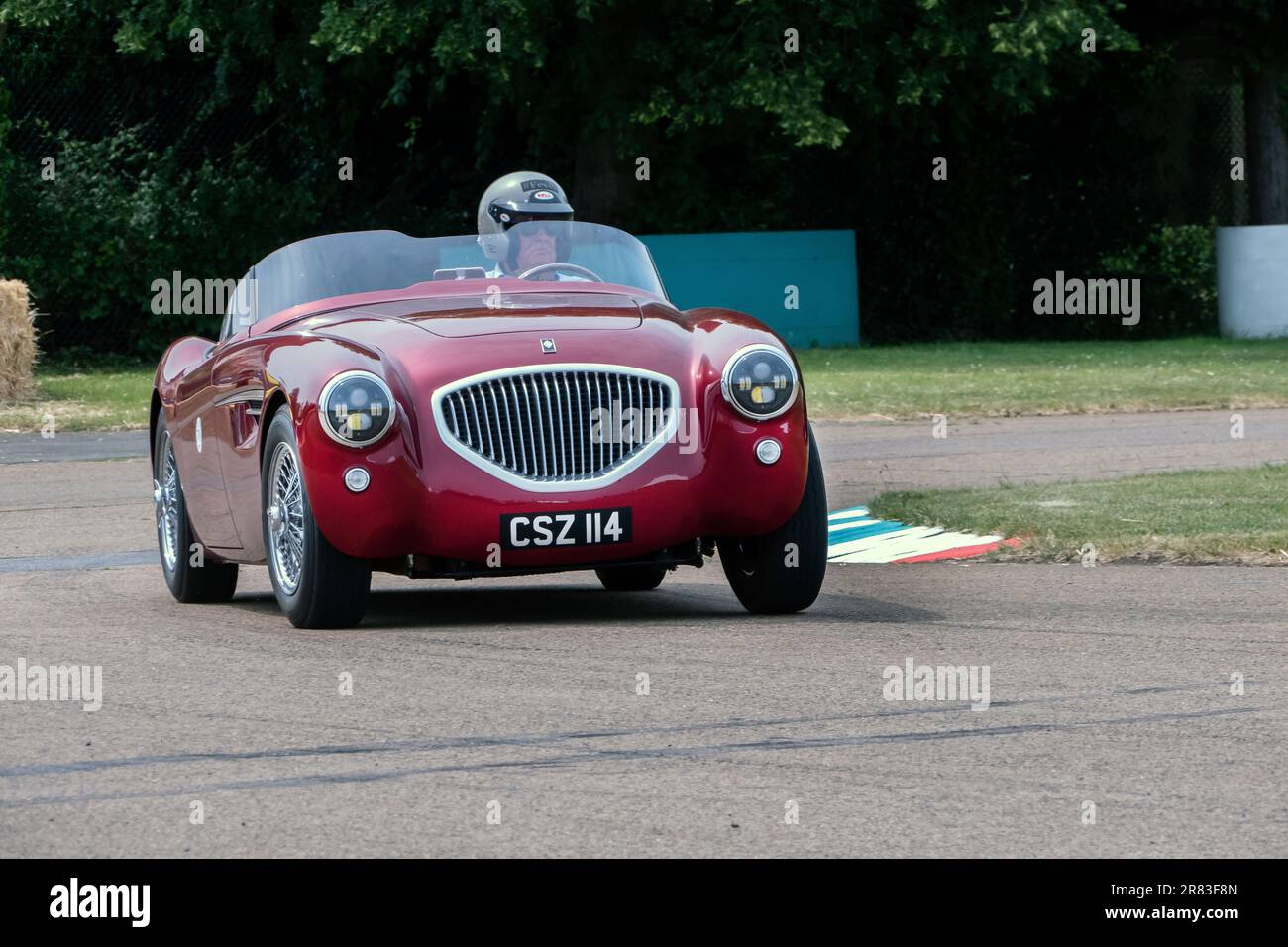 Caton Healey at the Flywheel event at Bicester Heritage 2023 Stock