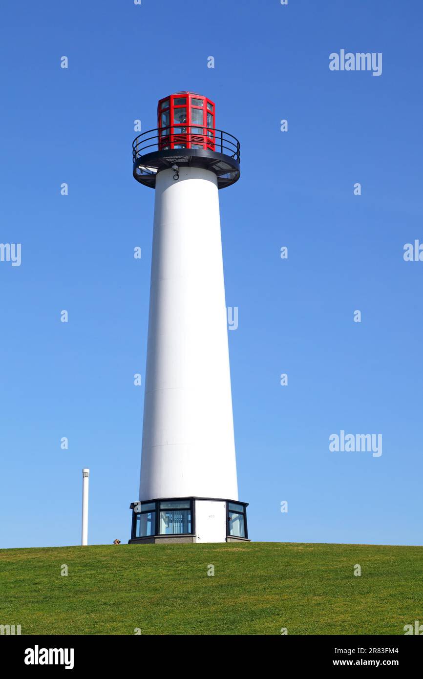 Lions Lighthouse for Sight (2000), Lighthouse, Long Beach, Los Angeles, CA, USA Stock Photo