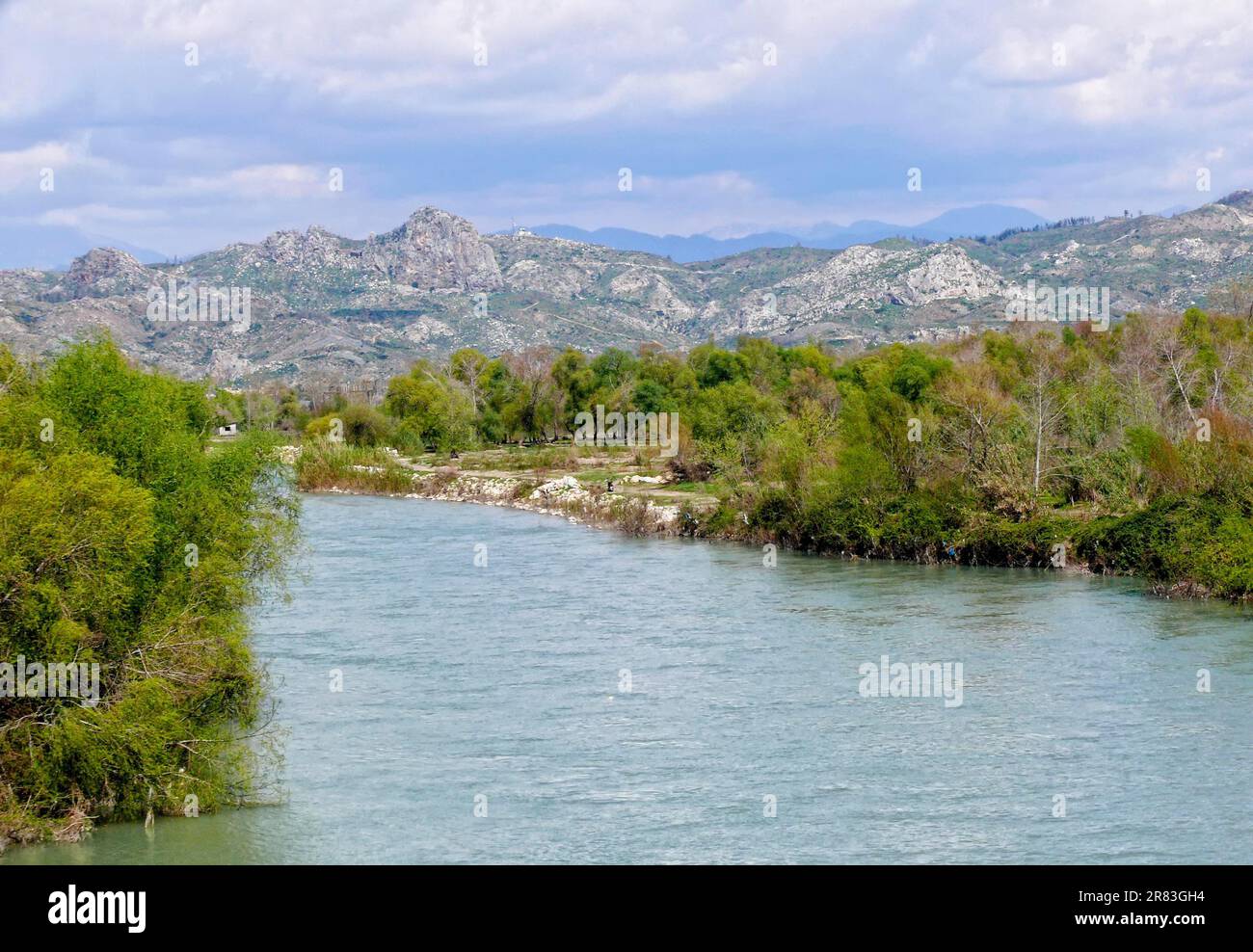 The Eurymedon in Turkey Stock Photo