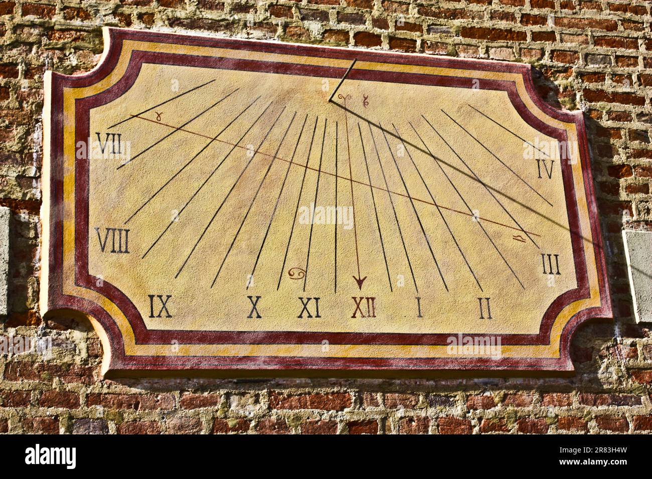 Traditional Italian sundial, a good symbol of anything related to time