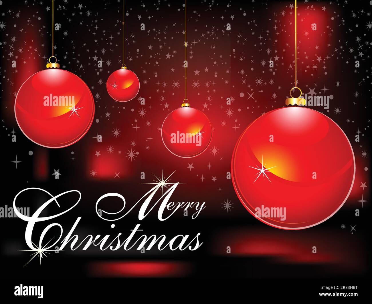 abstract shiny christmas wallpaper vector illustration Stock Vector