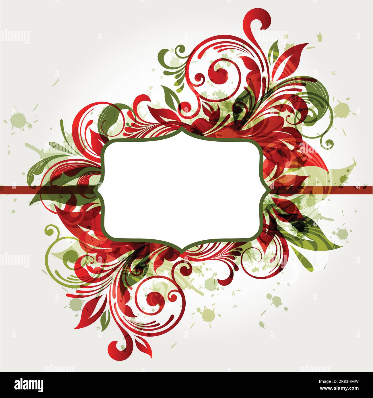 illustration drawing of Christmas background Stock Vector Image Art