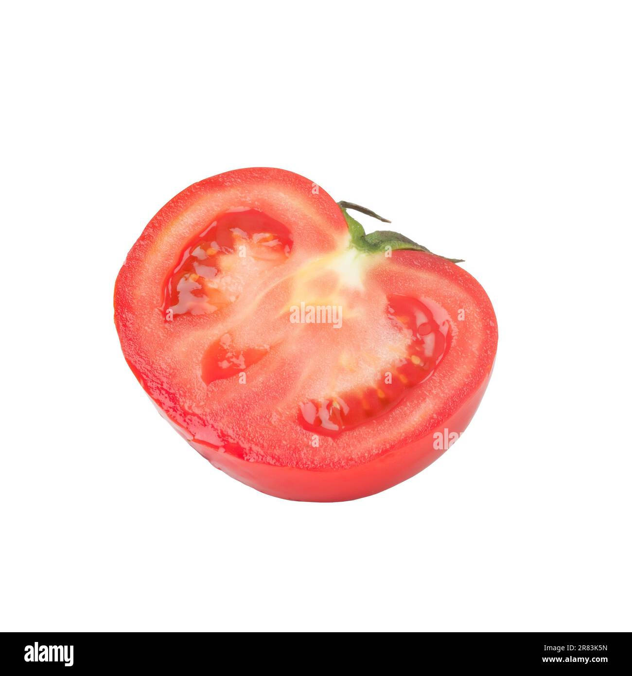 fresh tomato on white background Stock Photo - Alamy