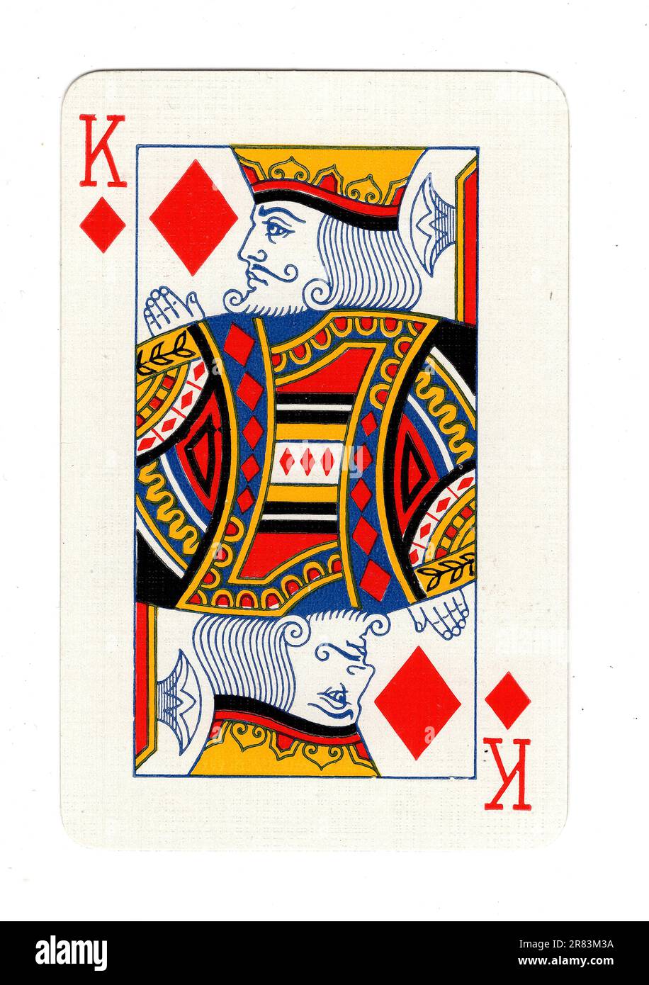 Three Playing Cards: King, Queen and Jack of Diamonds. Stock Photo - Image  of fortune, card: 140722516