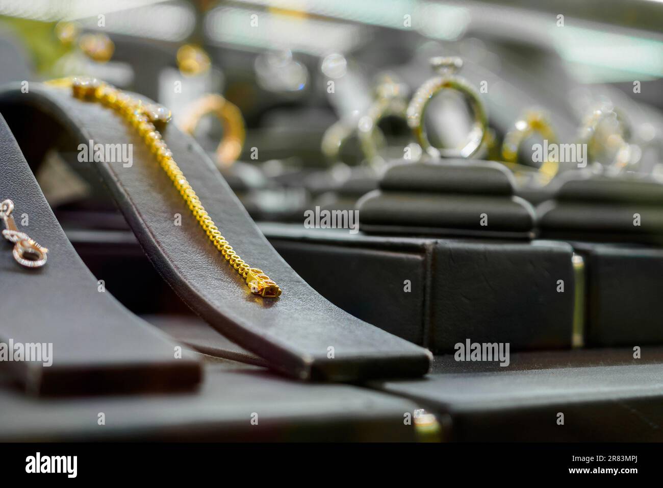 The gold shop and diamond store