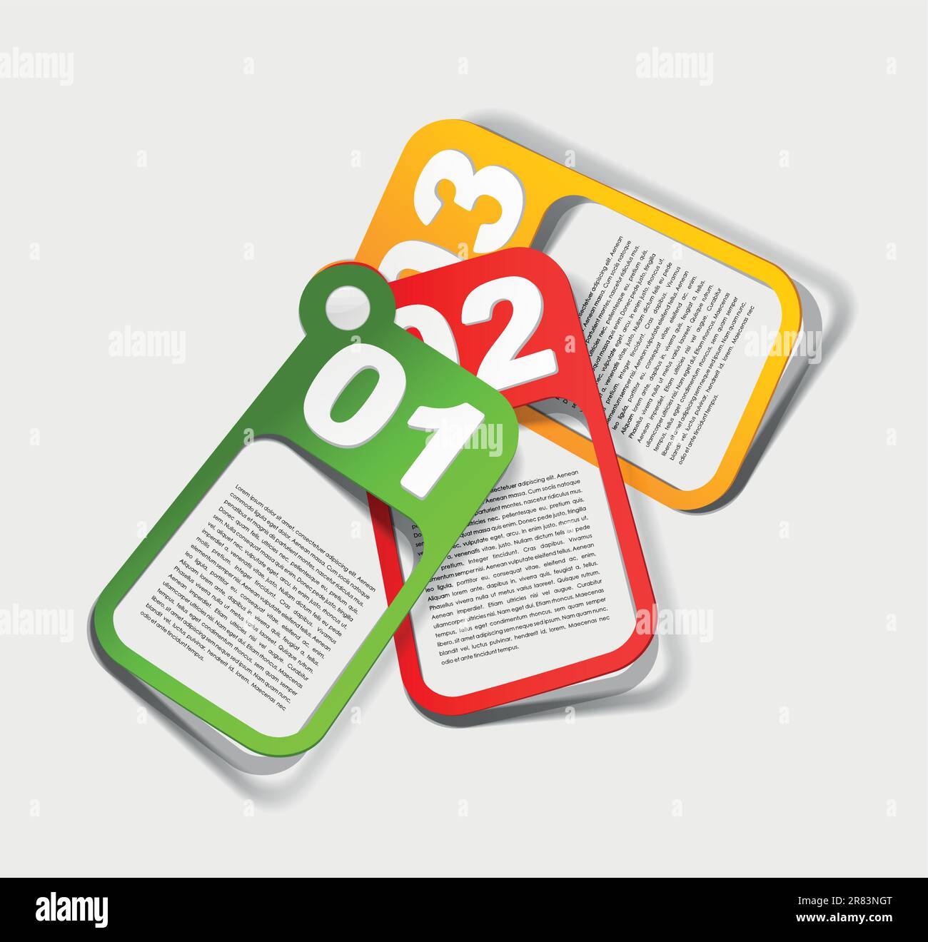 realistic design elements Stock Vector