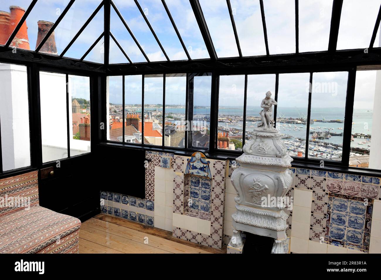 Hauteville House, Victor Hugo stayed here in exile, Victor Hugo's study, St Peter Port, Victor