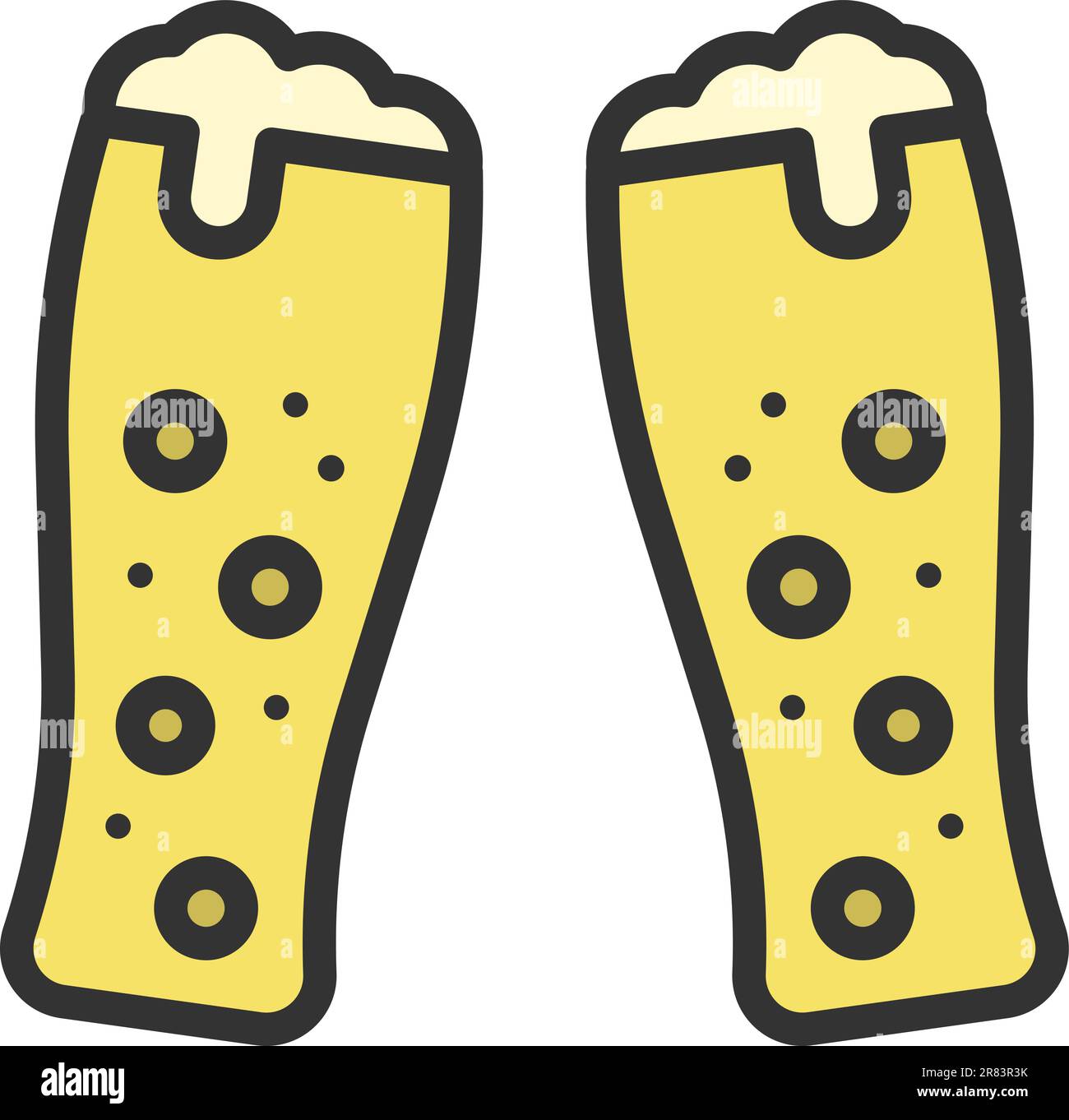 Beers icon vector image. Stock Vector