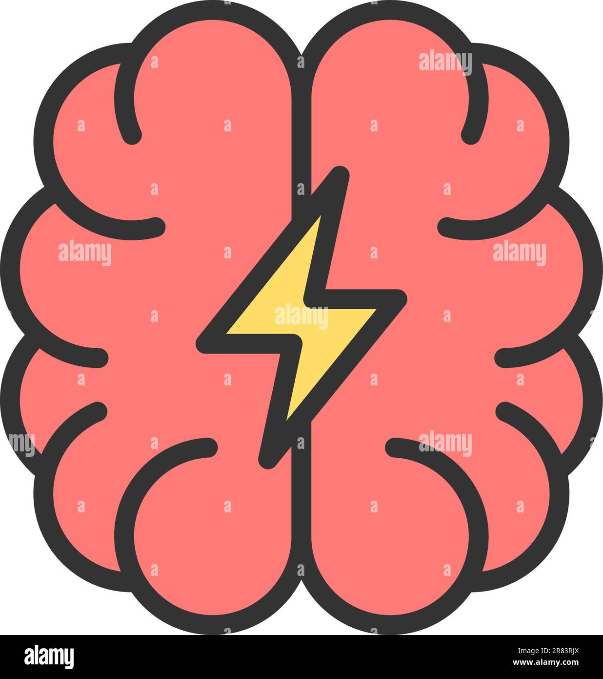Brainstorm icon vector image Stock Vector Image & Art - Alamy