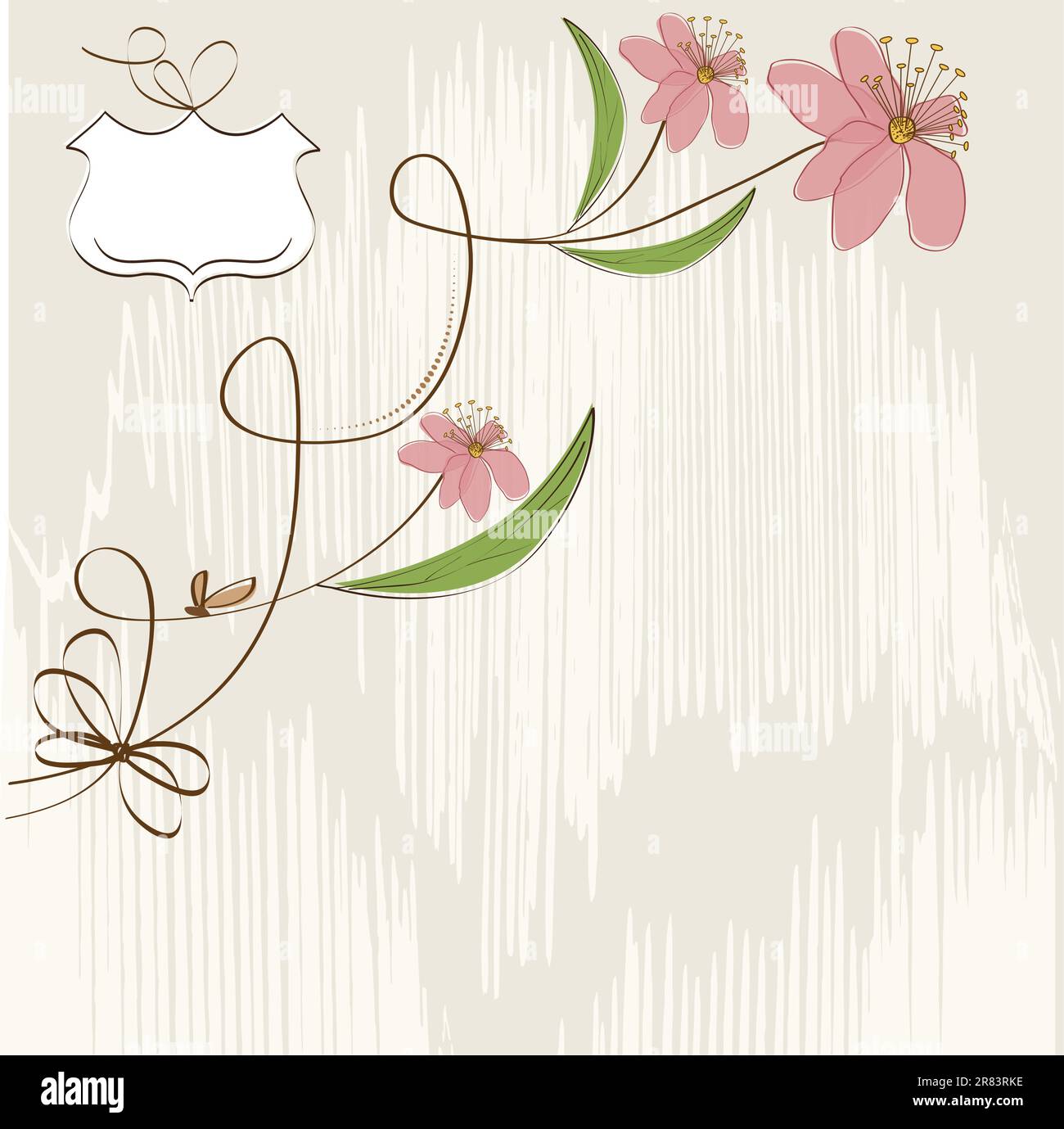 vector floral background Stock Vector Image & Art - Alamy