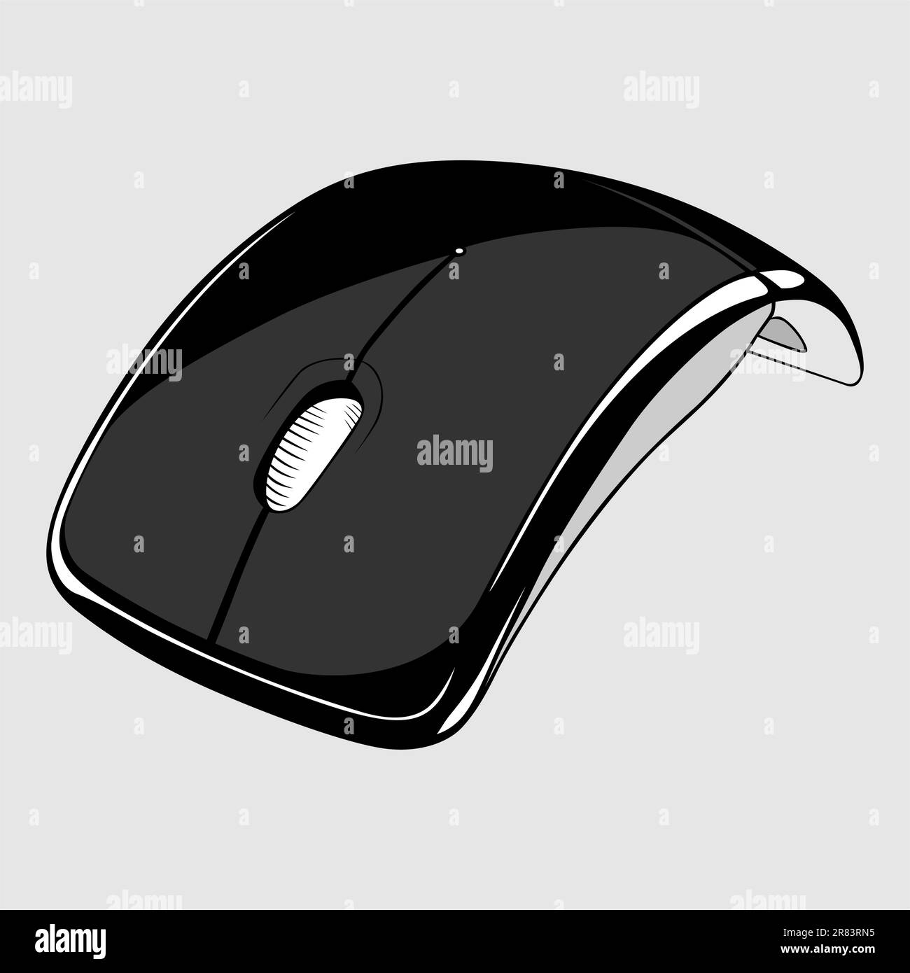 Computer mouse Black and White Stock Photos & Images Alamy