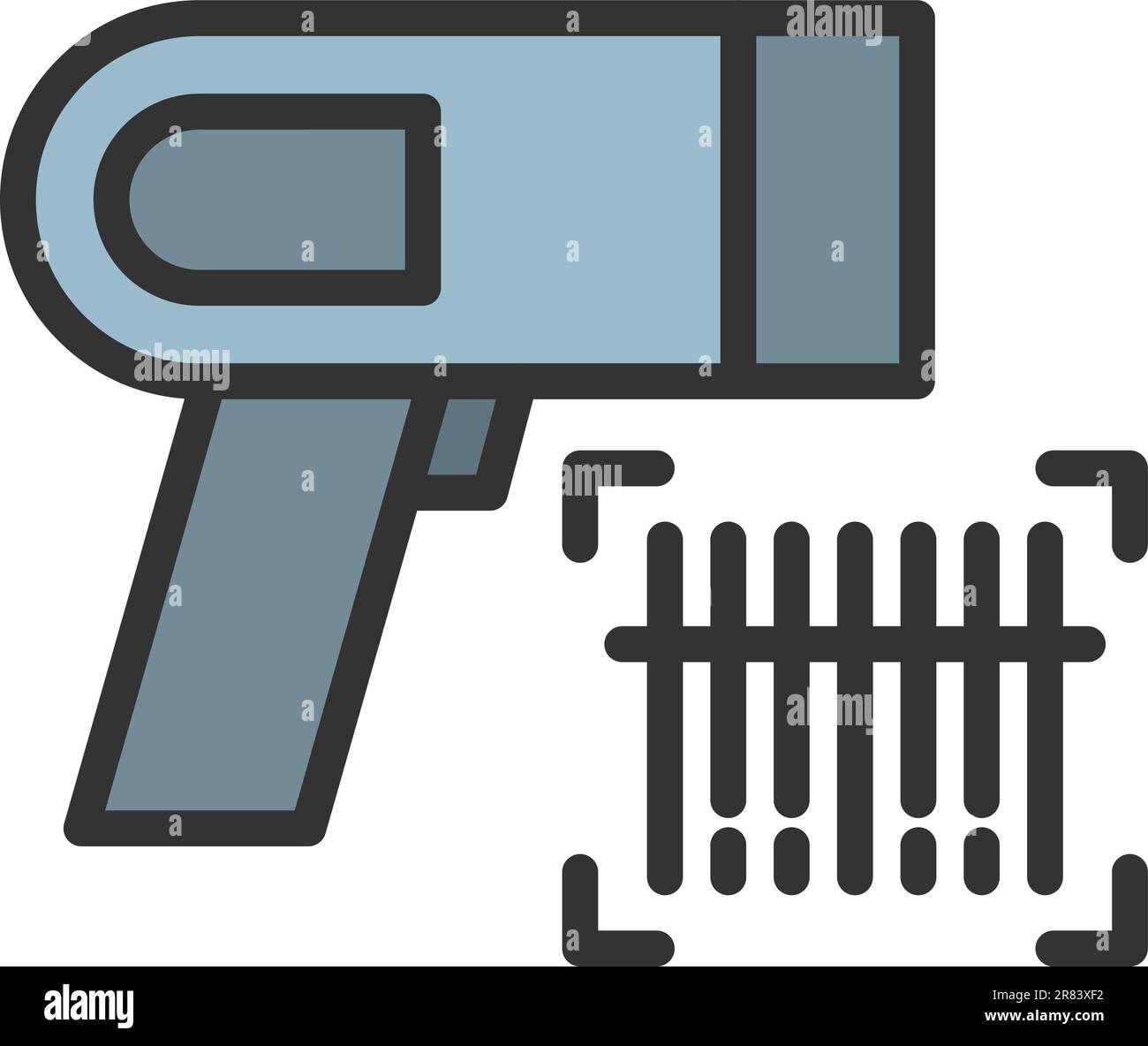 Barcode Scanner icon vector image Stock Vector Image & Art - Alamy