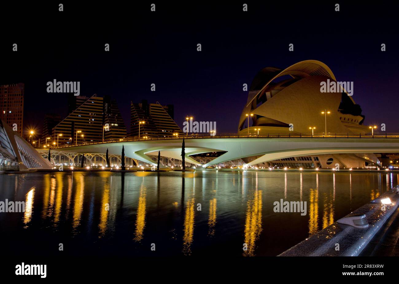 The Ciudad de las Artes y de las Ciencias is a science centre in
