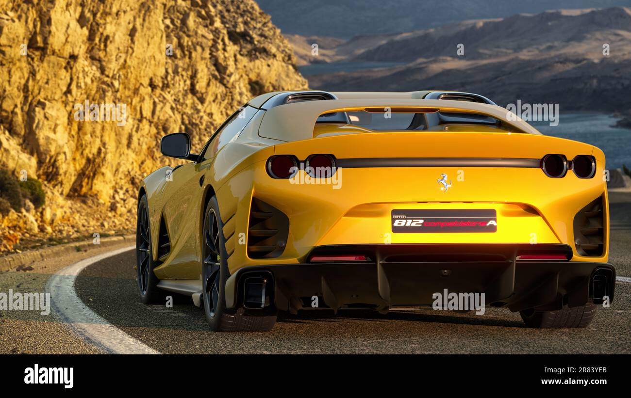 Luxury ferrari 812 hi-res stock photography and images - Alamy